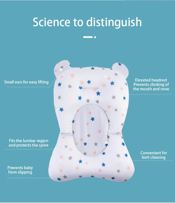 Portable Newborn Bath Support Pad - Image 15