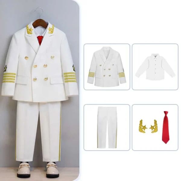 Kids' 3-Piece Pilot Cosplay Set - Image 10
