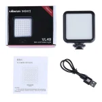Ulanzi VL49 6W Mini Vlog LED Fill Light White 2000mAh 5500K Zoom Lighting Photographic Lighting Video Phone Selfie Fill Lamps - Image 21