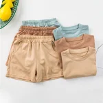 Essential 2-Piece Kids' Solid Summer Set - Image 9