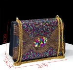 Women's Peep-Toe Heels with handbag - Image 13