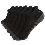 12 Pairs Men's Mesh Breathable Sports Ear Lifting Socks All Season Solid Color Low Cut Casual Mens Short Tube Socks - Image 10