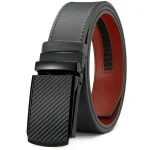 New Mens Belt Automatic Genuine Leather Luxury Belt of Men Male Metal Automatic Buckle Designer High Quality Waist Belt Black - Image 11