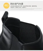 Men's Boots Handmade Leather Ankle Shoes - Image 19