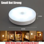 Motion Sensor Light With Remote Control USB Rechargeable Timer Night Light Dimmable LED Lamp Stairs Hallway Cabinet Nightlight - Image 5