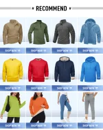 Men's Tactical Long Sleeve UPF Sun Protection Shirt - Image 46