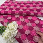 Nigerian Guipure Cord Lace Fabric African Embroidery Fabric 2025 High Quality For Elegant Women Party Sewing Women Asoebi - Image 15