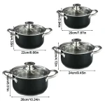 Stainless steel 8-piece set - Image 7