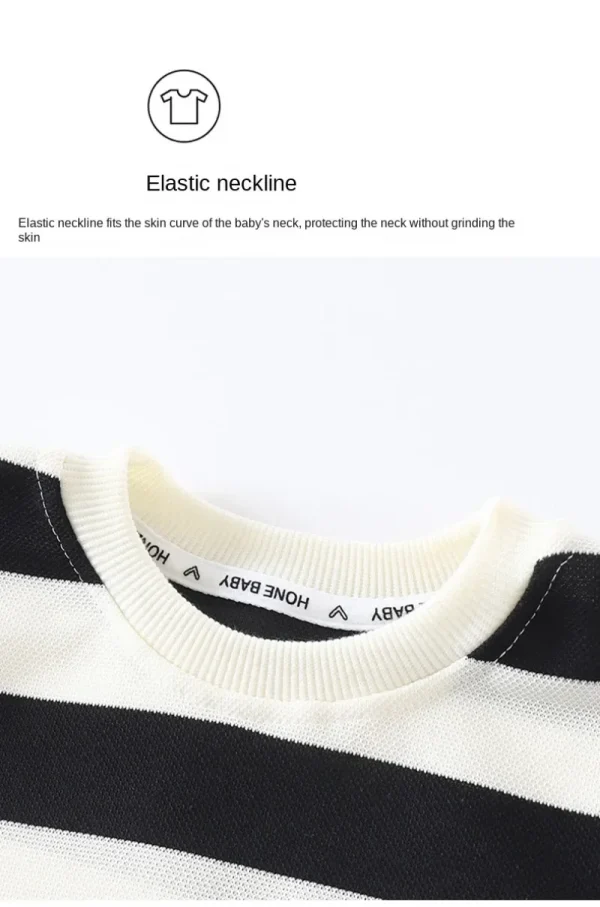 Baby Boys Funny Letter Print T-Shirt - Image 16