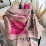 New Hot Winter Scarf Women Soft Cashmere Warm Pashmina Plaid Horse Print Scarves Wraps Thick Shawl Bufandas Tassel Stoles Hijabs - Image 22