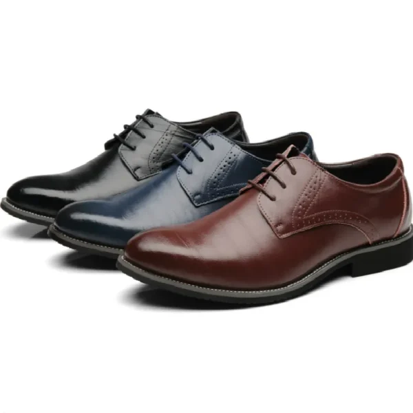 Classic Men Dress Shoes - Image 6