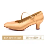 Satin dance shoes - Image 21