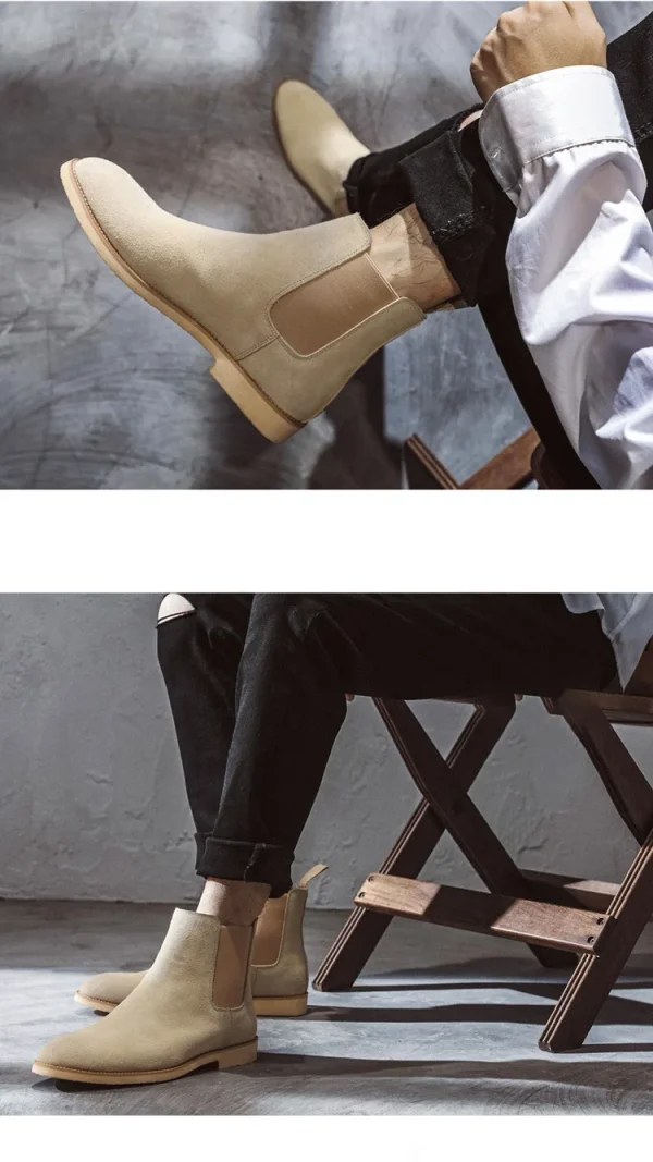 Suede Chelsea Boots - Image 40