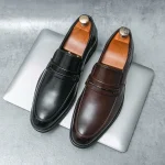 men's formal leather loafers - Image 15