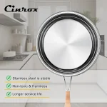 Cookware Set with 10 Pieces Including Fry Pan - Image 8