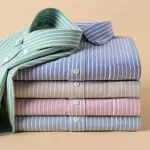 slim-fit striped Oxford shirt - Image 2
