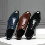 Classic Men Dress Shoes - Image 2