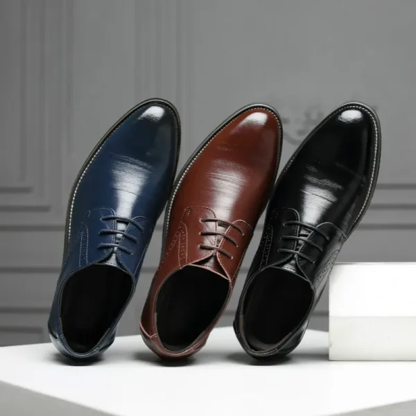 Classic Men Dress Shoes - Image 2