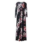 Summer Maxi Dress Women Floral Print Boho Beach Dress - Image 28