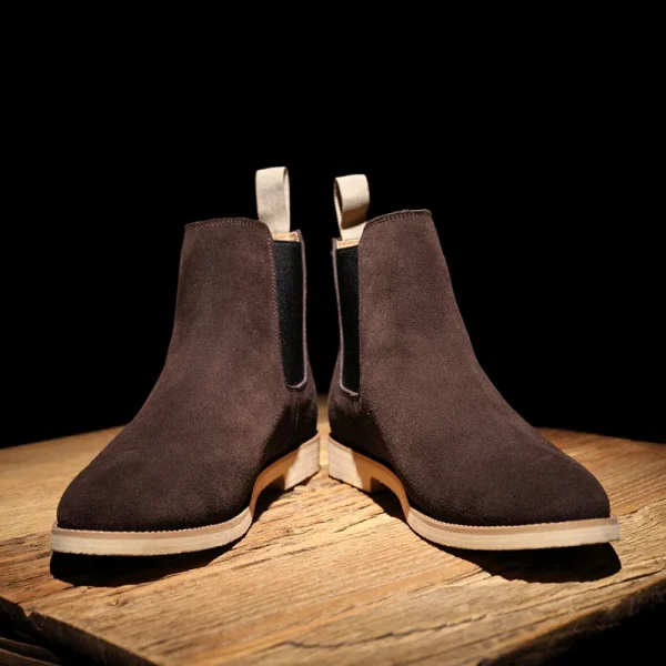 Suede Chelsea Boots - Image 4