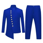 Boys' Vibrant Blue 2-Piece Suit ​A sharp, eye-catching - Image 3