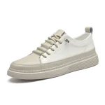 Men Skateboarding Shoes Leather - Image 13