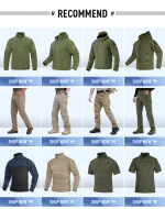 Men's Tactical Long Sleeve UPF Sun Protection Shirt - Image 45