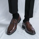 men's formal leather loafers - Image 6