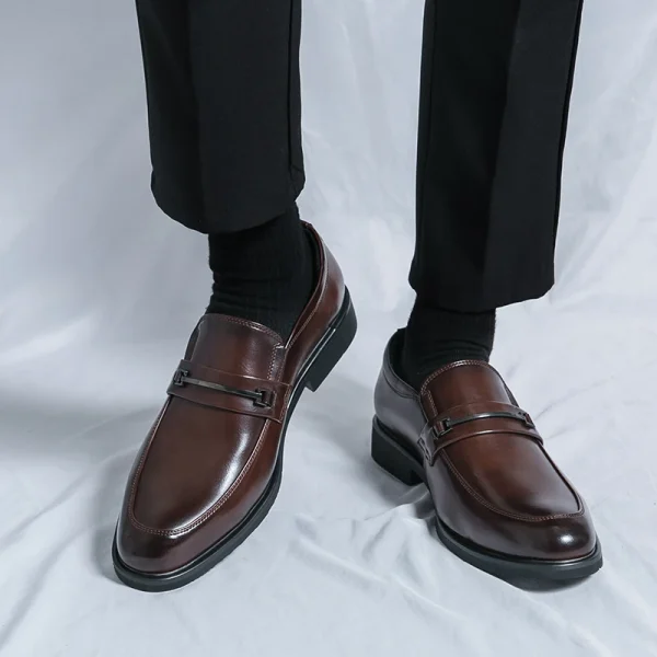 men's formal leather loafers - Image 6