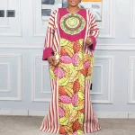 Plus Size 5XL VONDA Women Maxi Robe Bohemian Long Sleeve Floral Print Long Sundress Oversized Party Vestido Fashion Casual Dress - Image 7