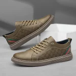 Italian Brand Men's Khaki kicks - Image 31