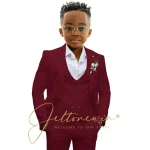 Boys' 3-Piece "Casual-Formal" Suit Set - Image 7
