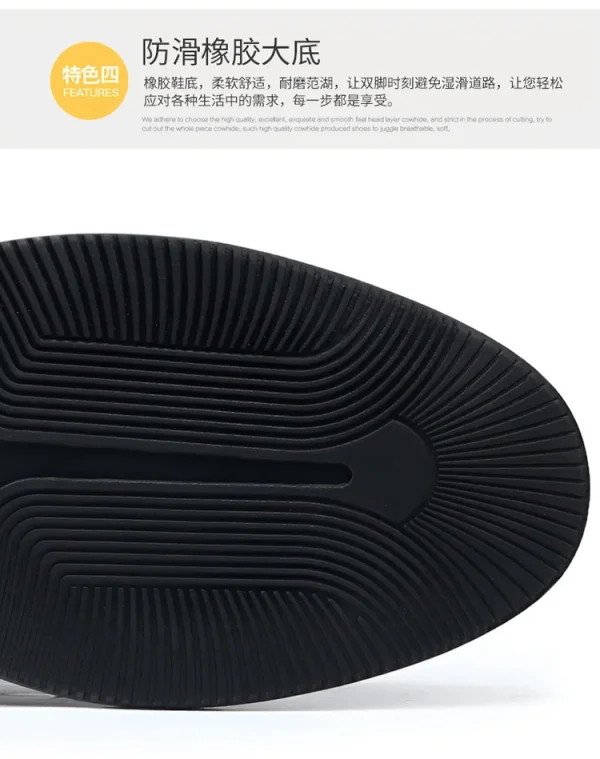 Men's Boots Handmade Leather Ankle Shoes - Image 20