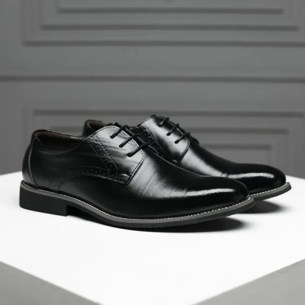 Classic Men Dress Shoes - Image 10