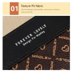 RFID Protection Mini Wallet - Chic Faux Leather with Double Zipper, Multiple Card Slots & Slip Pocket, Compact Classic Clutch - Image 10