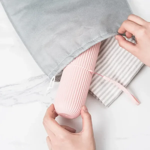 Travel Portable Toothbrush Cup Bathroom Toothpaste Holder Storage Case Box Organizer Travel Toiletries Storage Cup New Creative - Image 14