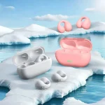 T75 Fone Bluetooth Headset 5.3 Wireless Air Conduction Headphones Clip Ear Music Noise Canceling HD Call Sports Gaming Earphone - Image 2