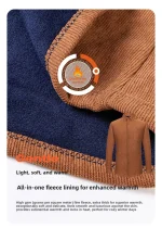 Men's Large Size Corduroy Fleece Warm Plaid Classic Style - Image 21