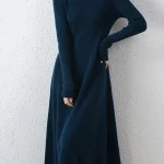 Merino Wool Knitwear Sweater dress