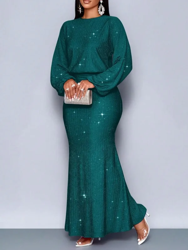 Women's Long Sleeve Bodycon Dress - Image 10