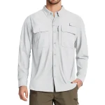 Men's Tactical Long Sleeve UPF Sun Protection Shirt - Image 10