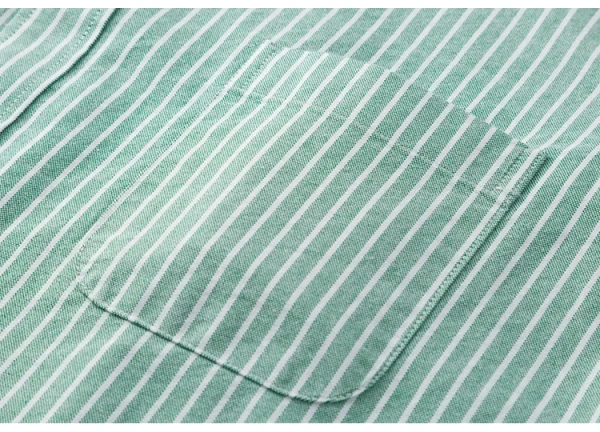 slim-fit striped Oxford shirt - Image 18