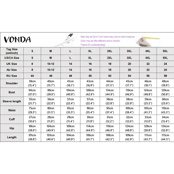 Vonda Plus Size Bohemian Print Long Sleeve Midi Dress - Image 6