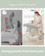 Linor 2 in 1 Bathtub with Changing Table - Image 9